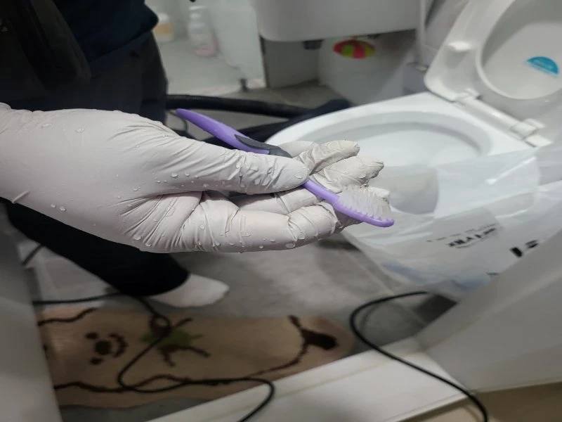 동탄 변기막힘 작업사례 8